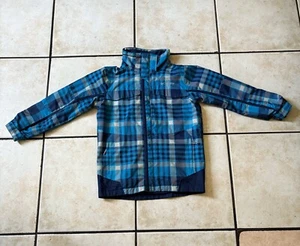  Columbia Bugaboo 3-in-1 Youth Jacket M Waterproof Winter Coat Boys Blue - Picture 1 of 10