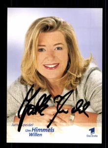 Tarjeta de autógrafo Jutta Speidel por el cielo original firmada + F 14948 - Imagen 1 de 2