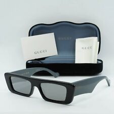 Gucci GG1331S Black With Grey/Grey Silver Mirrored (005) Sunglasses