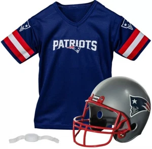 Franklin Sports NFL Patriots Kids Set - Jersey, Helmet, Costume - M Medium Youth - Picture 1 of 1