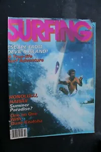 SURFING Magazine 1980 Dane Kealoha Town Country 80's ING Vintage Surf MAGAZINE - Picture 1 of 9