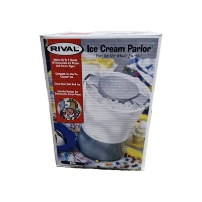 Heladera eléctrica Rival Ice Cream Parlor, número de modelo 8210. Foto 1 de 4