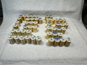 Sulky 40 Wt Rayon- 850 Yds 50 Spools Of Various Yellow Colors - Picture 1 of 6