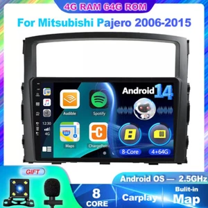 For Mitsubishi Pajero NS NT Head Unit Car Stereo Android 14.0 Navi Car Play 64GB - Picture 1 of 18