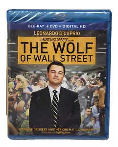 The Wolf of Wall Street {Blu-ray + DVD + Digital HD} DiCaprio Fast/Free Shipping - Picture 1 of 2