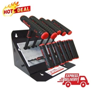 11-Piece SAE T-Handle Hex Key Allen Wrench Set 5/64 to 3/8 in. - Picture 1 of 4