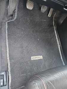 Honda Crx Ef8 Oem Black Passenger Floor Mat