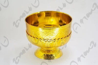 Набор чаш лоток набор позолоченный пластиковый полив для взрослых или Будды с уважением - Изображение 1 из 4