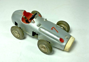 SCHUCO 1043 MERCEDES MODEL CLOCKWORK MICRO-RACER SILVER CAR .. NO KEY