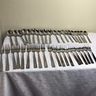 Wallace 18/0 Stainless Home Collection Oasis Odd Lot 40 Dinner/Tea Spoon/Forks