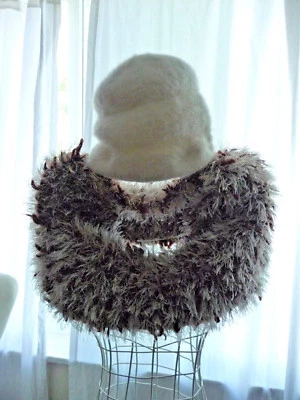 Sombrero campana de piel de angora cangol vintage Foto 1 de 4