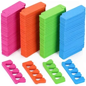 200pcs Sponge Toe Separators Pedicure Set for Nail Polish- Premium Nail Art P... - Picture 1 of 7