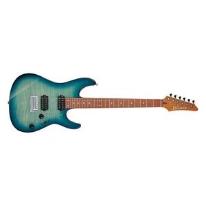 Ibanez AZ24S1F Electric Guitar Transparent Turquoise Burst + FREE Gig Bag NEW - Picture 1 of 3