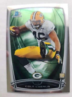 2014 Bowman Chrome Colt Lyerla #217 (RC) - Image 1 of 2