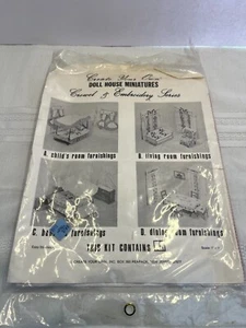 Vintage Crewel and Enbroidery, Childs room Furnishings, - Picture 1 of 2