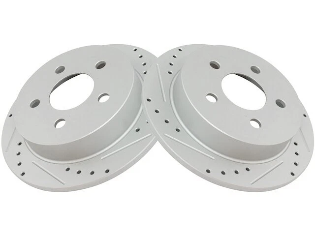 Juego de rotor de freno trasero TRQ para Pontiac Trans Sport 1997-1998 52BXGH Foto 1 de 1