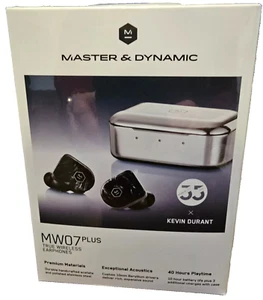Master & Dynamic MW07 + Wireless Earbud Kevin Durant Authentic NEW Sealed WOW! - Picture 1 of 11