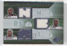 2008 SPx Winning Materials Trios Randy Foye Al Jefferson Rashad McCants #WMT-JMF