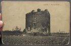 Lisse, Ruine Déver, Pays-Bas, carte postale antique