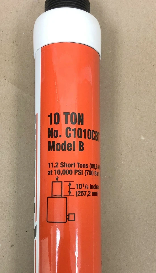 SPX Power Team 10 Ton 10-1/8" Stoke Cylinder (C1010CBT)