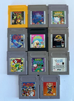 Vtg Nintendo Gameboy Cartridge Games Tested and Work, Select from Dropdown - Image 1 of 4