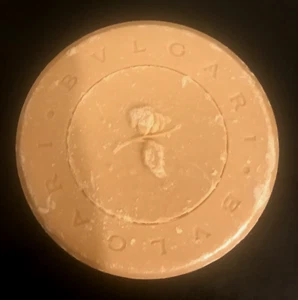 VINTAGE BVLGARI ROUND BATH SOAP NEW SEALED - Picture 1 of 3