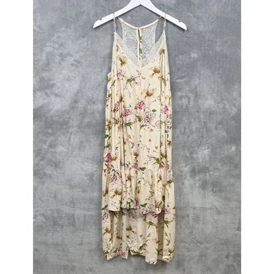 Vestido BLUSH Babydoll Flor Silvestre Floral Alto Bajo Mavi Bosque Hada Etérico Talla L Foto 1 de 4