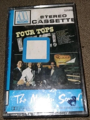 THE FOUR TOPS CASSETTE TAPE: "LIVE" 1966, 1990's REISSUE ( NEW SEALED ) - Image 1 of 4