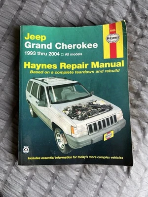 Jeep Grand Cherokee 1993 a 2004 Haynes manual de reparación: todos los modelos Foto 1 de 2