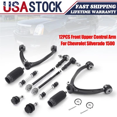 For Chevy GMC Sierra Silverado 1500 Tahoe Yukon Escalade Front Upper Control Arm Foto 1 de 4