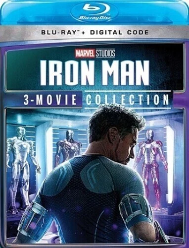 Iron Man: 3-Movie Collection [New Blu-ray] 3 Pack, Digital Copy, Digital Theat Foto 1 de 1