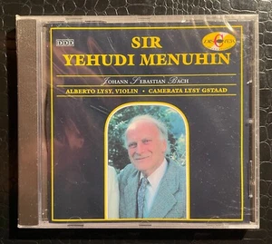 SIR YEHUDI MENUHIN BACH Alberto Lysy CAMERATA LYSY GSTAAD NEUE IMPORT CD - Bild 1 von 2