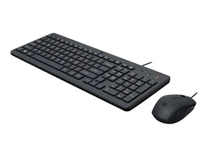 HP 150 | Tastatur und Maus Combo | USB | Schwarz | QWERTZ - Deutsch - Bild 1 von 4