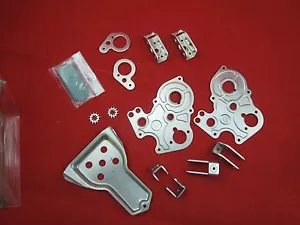 TAMIYA FROG / SUBARU PRESS PARTS BAG PRESSED GEARBOX CASE STAYS ARMS WASHERS NEW - Picture 1 of 5