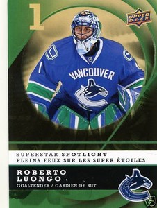 2008-09 McDonald's Upper Deck Superstar Spotlight #IS9 Roberto Luongo