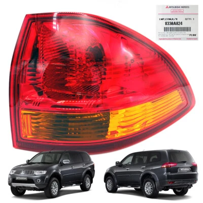 Rh Tail Lamp Red,Orange Fits Mitsubishi Pajero Montero Sport 2010 2015 - Imagem 1 de 4