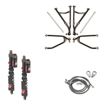 Kit de amortecedores dianteiros LSR Lone Star Sport A-Arms Elka Stage 5 Suzuki LTZ400 03-04 - Imagem 1 de 3