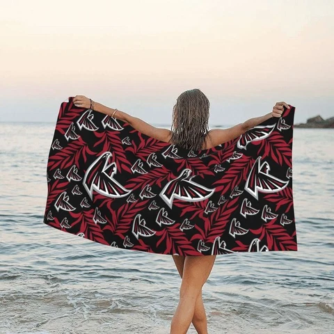Atlanta Falcons Fans Travel Towel Beach Holiday Quick Dry Towel 31.5"x63" Cover