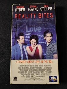 Reality Bites VHS, Winona Ryder, Ben Stiller, Ethan Hawke, Cult Classic - Picture 1 of 14