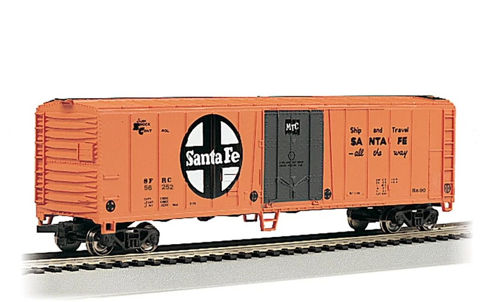 Bachmann Trains 50' vagón frigorífico de acero - ATSF #56252 - prototípico a escala HO Foto 1 de 1