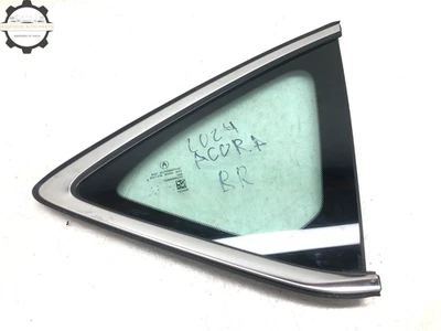 ACURA TLX 2021-2025 pasajero derecho cuarto trasero ventana cristal fabricante de equipos originales #nota Foto 1 de 4