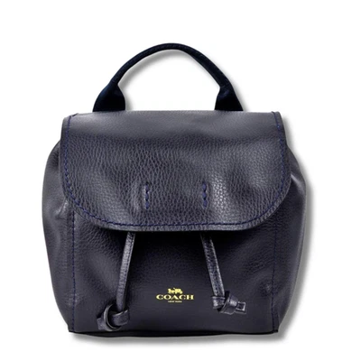 ТРЕНЕР рюкзак кожи Derby галечный темно-синий цвет F59819 20 см × 22 см × 12 см NNBx36 - Изображение 1 из 4