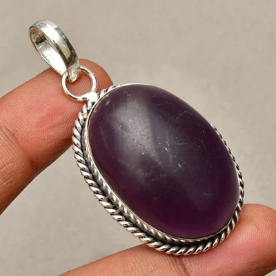 Ciondolo gioiello in argento sterling 925 fatto a mano con pietra preziosa... - Immagine 1 di 4