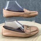 Calvin Klein Shoes Womens 8.5 Leta Loafers Slip On 34E9679 Beige Leather Casual