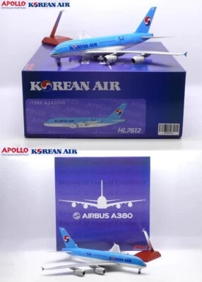 Korean Air  A380-861 "50th Years" Reg: HL7612 Apollo A242010 Scale 1:200 Diecast - Image 1 of 4
