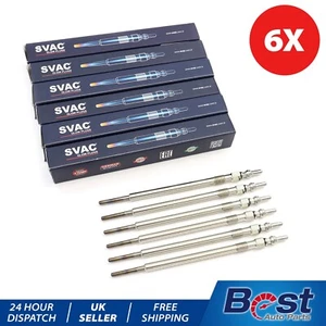6X GLOW PLUGS BMW 1.18-1.20-3.18-3.20-3.25-3.30 2.0 D 3.0 D 12237786869 5 V - Picture 1 of 13