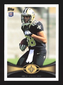 2012 Topps Football RC #63 Nick Toon    New Orleans Saints
