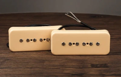 Tonerider V90-CR 'Vintage 90' P90 Soapbar Guitar Pickups Cream. Single or Set