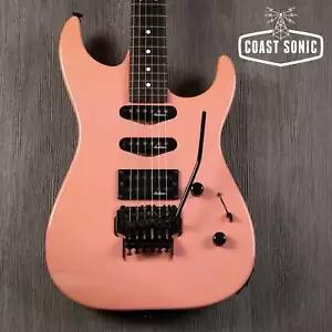 Charvel by Jackson 1990 DK-065-SSH Modelo 3 Superstrat Shell rosa hecho en Japón - Imagen 1 de 13