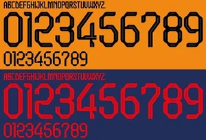 Juego de nombre y número para fútbol local/fuera de la Copa Mundial de Holanda 2022 - Imagen 1 de 1